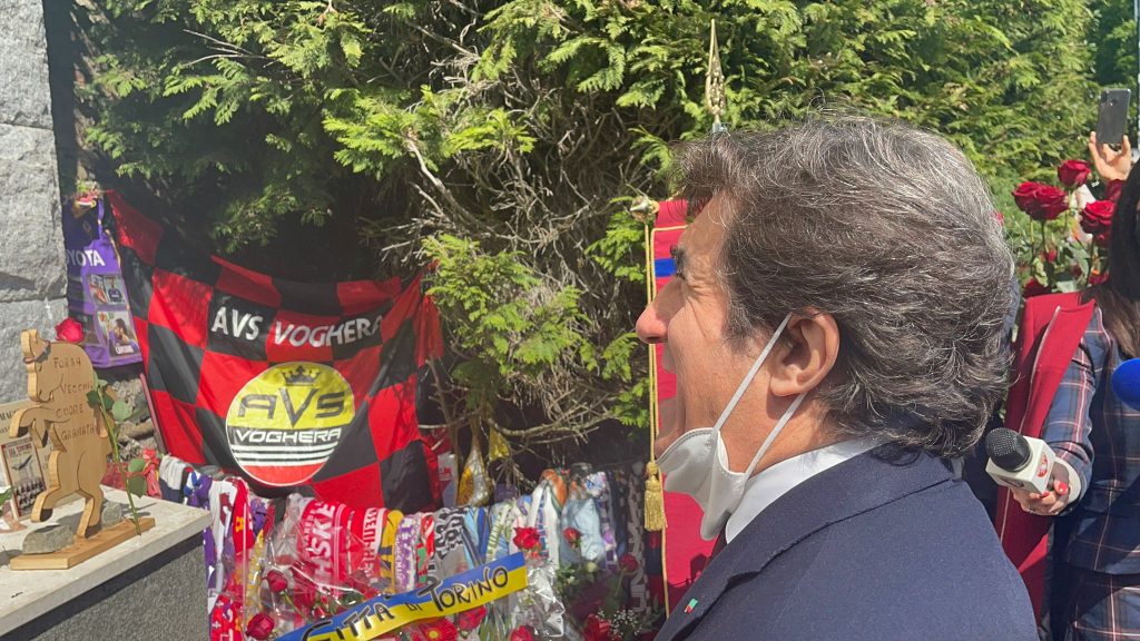 Cairo a Superga il 4 maggio