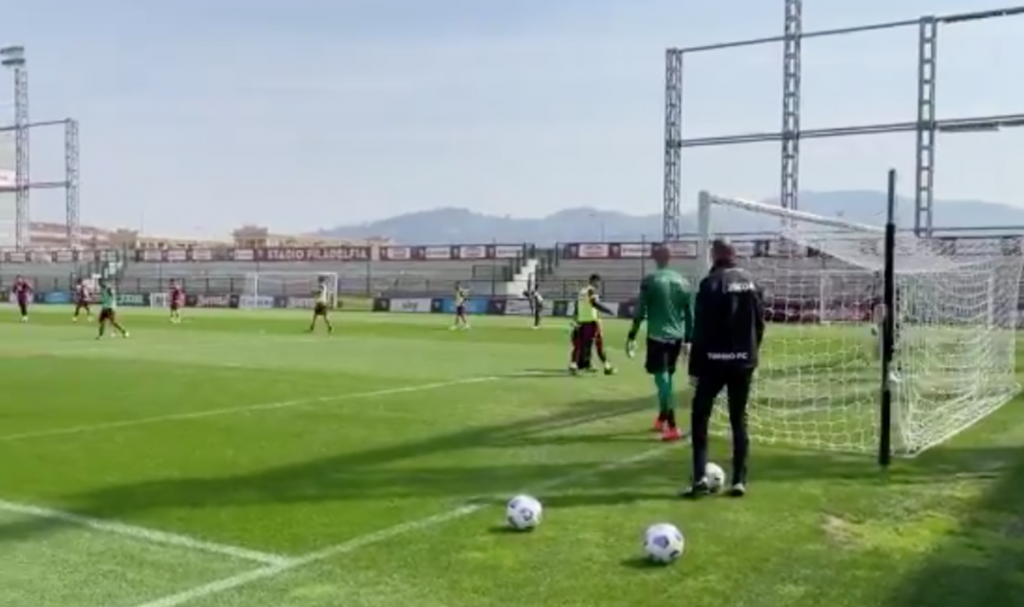 allenamento torino filadelfia