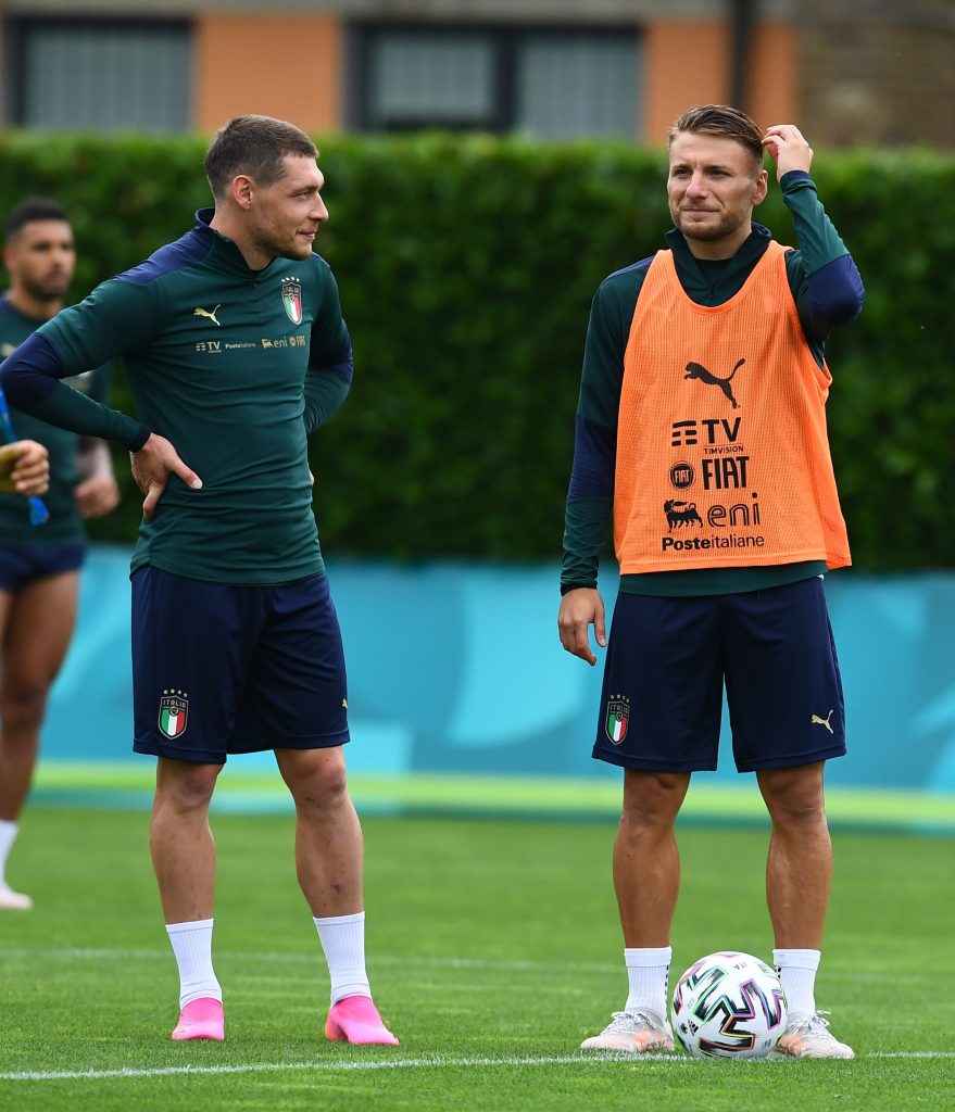 Italy Training Session And Press Conference