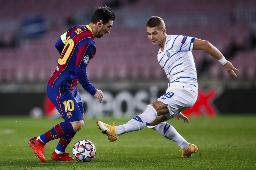 FC Barcelona v Dynamo Kyiv: Group G - UEFA Champions League