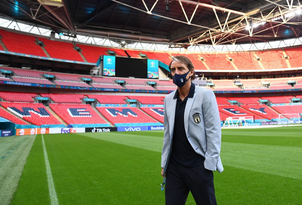 Italy Walk About and Press Conference - UEFA Euro 2020: Round of 16