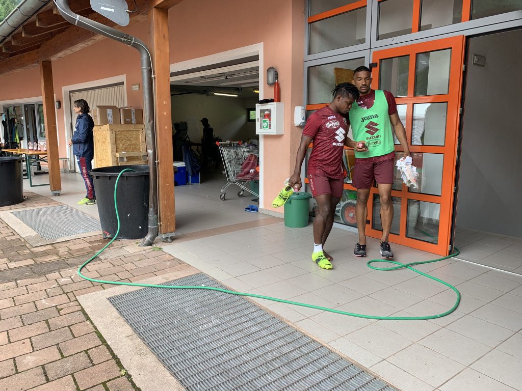 Santa Cristina Valgardena - ritiro Torino Kone Bremer