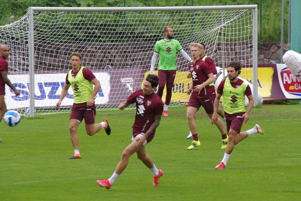 ritiro Santa Cristina 2021 Baselli Verdi Vojvoda