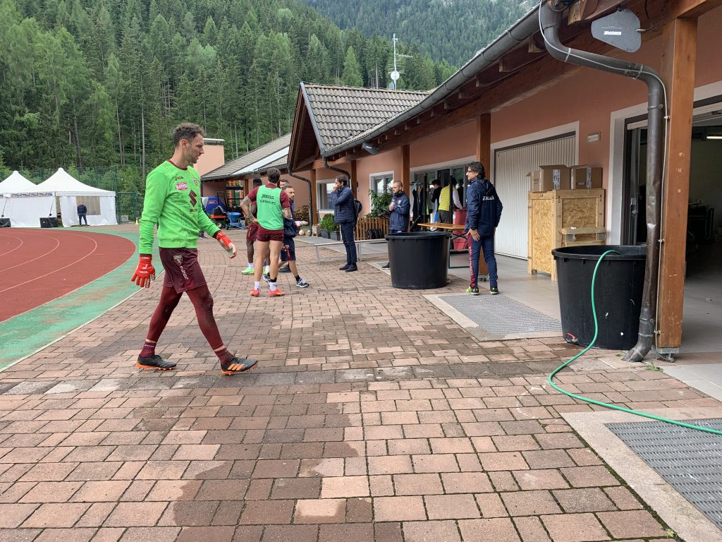 Santa Cristina Valgardena - ritiro Torino Berisha