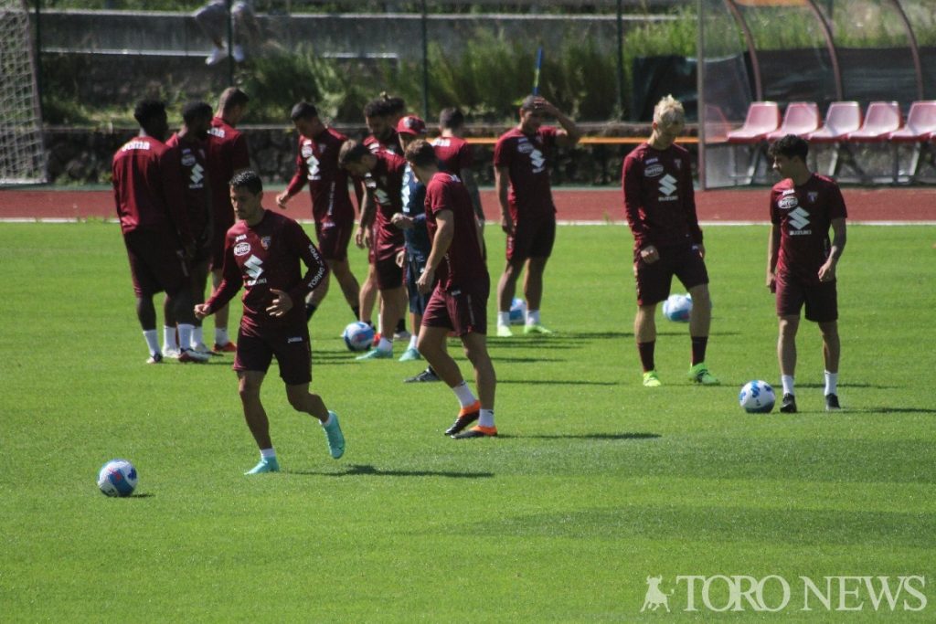 ritiro Santa Cristina 2021 allenamento