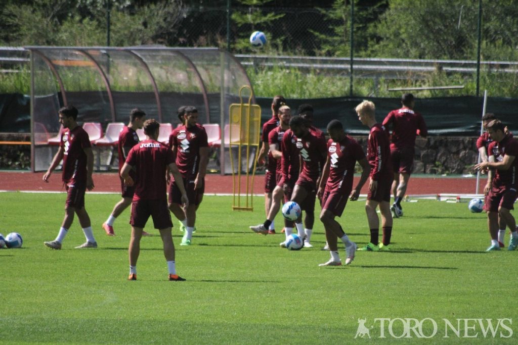 ritiro Santa Cristina 2021 allenamento