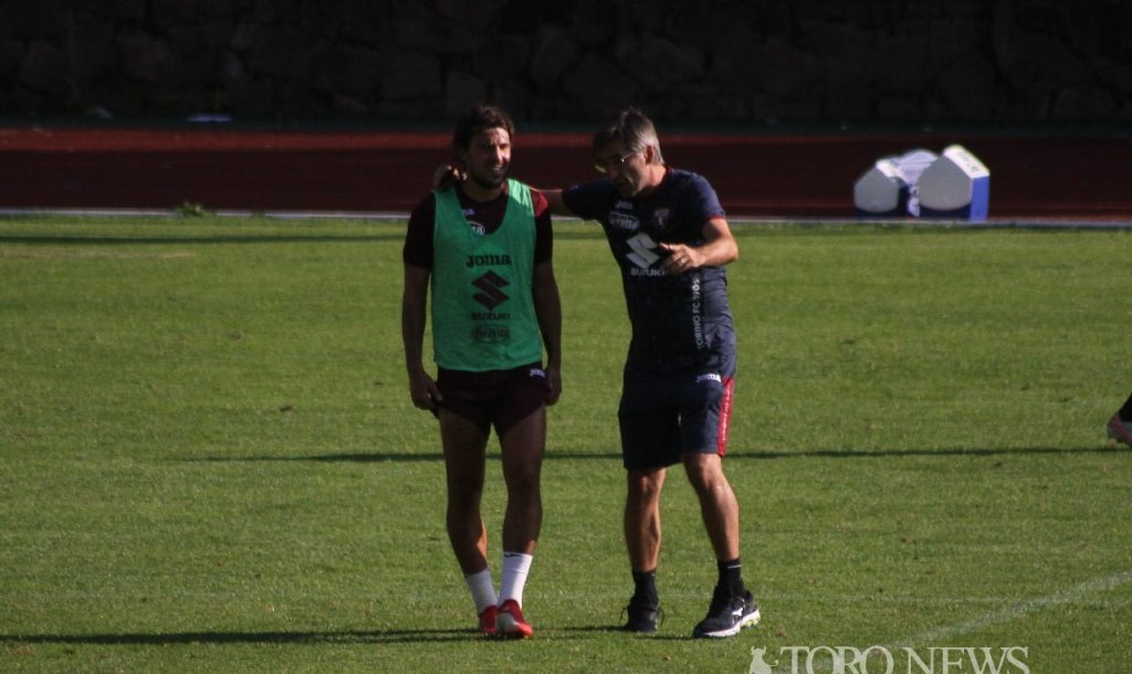 Simone Verdi e Ivan Juric