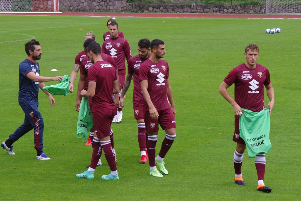 Torino allenamento