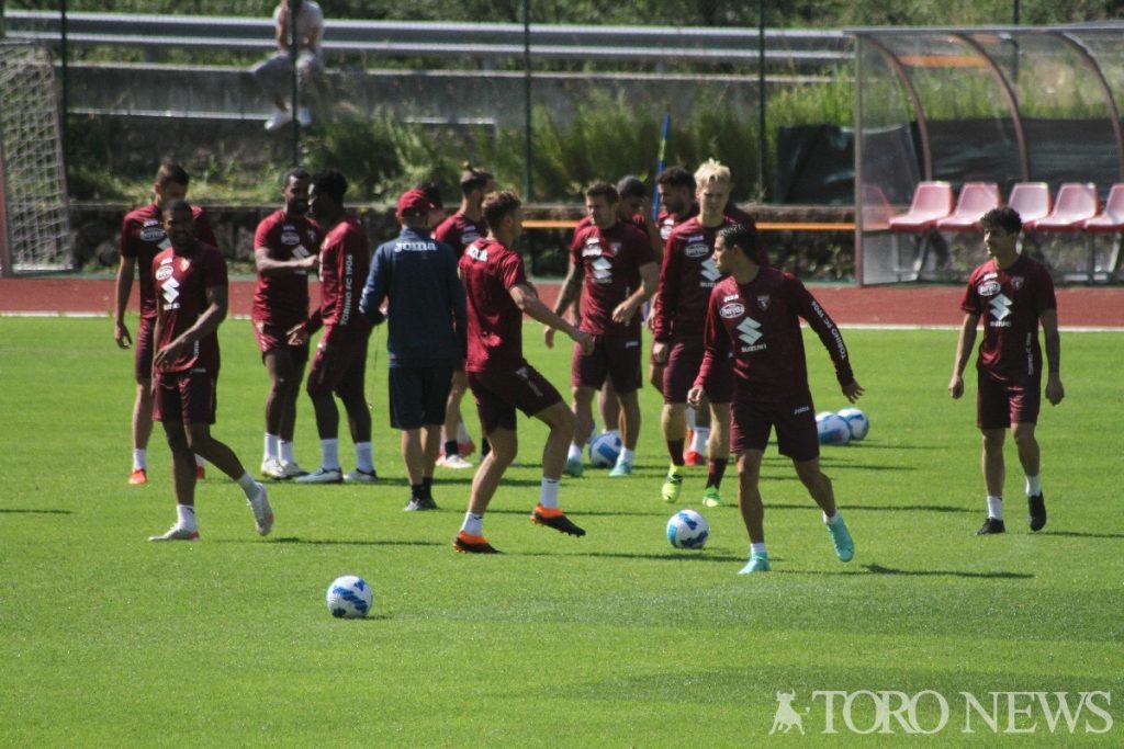 ritiro Santa Cristina 2021 allenamento