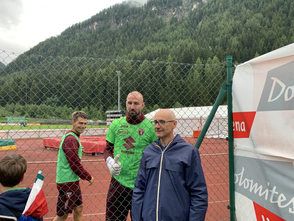 Santa Cristina Valgardena - ritiro Torino Milinkovic Segre