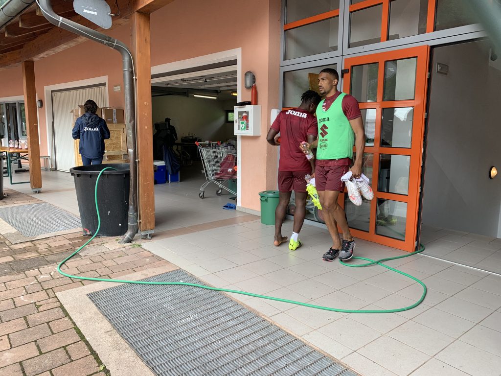 Santa Cristina Valgardena - ritiro Torino Bremer