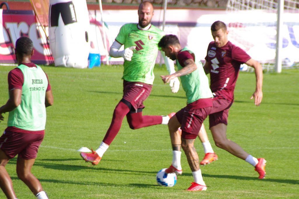 ritiro Santa Cristina 2021 Sanabria Torino