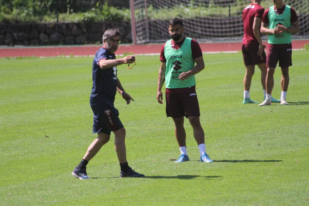 ritiro Santa Cristina 2021 Juric e Rincon