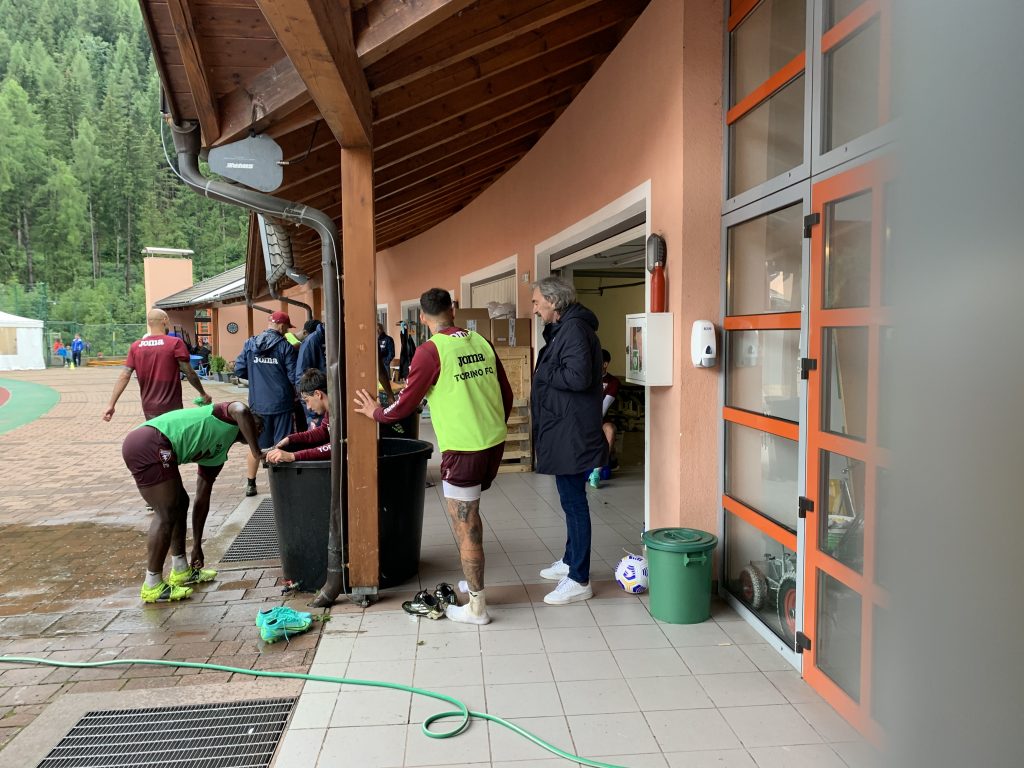 Santa Cristina Valgardena - ritiro Torino Pellegri