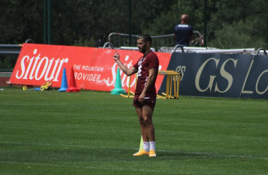 ritiro Santa Cristina 2021 Iago Falque