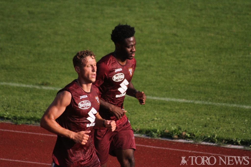 ritiro Santa Cristina 2021 Ola Aina Mergim Vojvoda