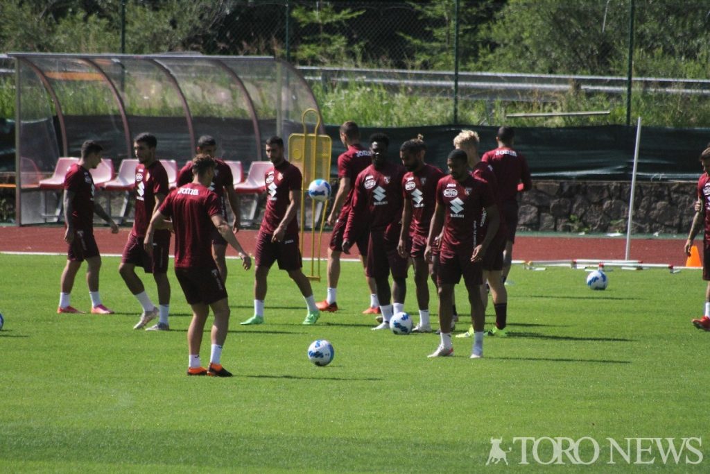 ritiro Santa Cristina 2021 allenamento