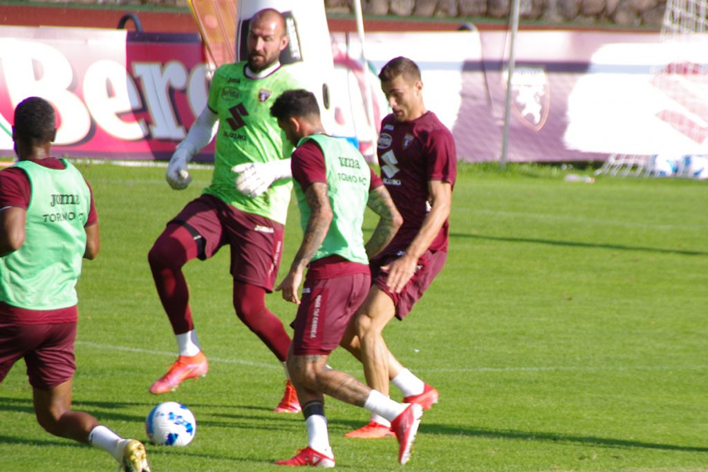 ritiro Santa Cristina 2021 Torino allenamento