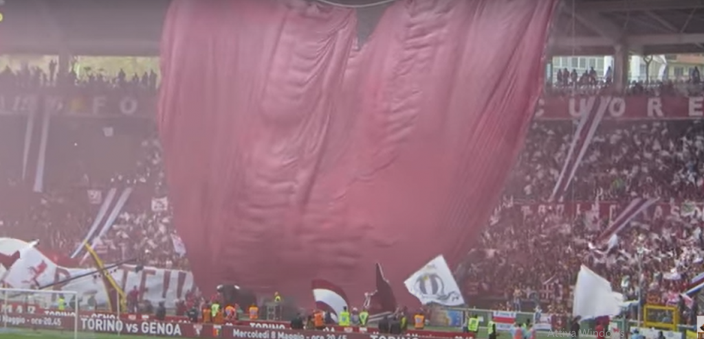 Coreografia curva Maratona derby 2013