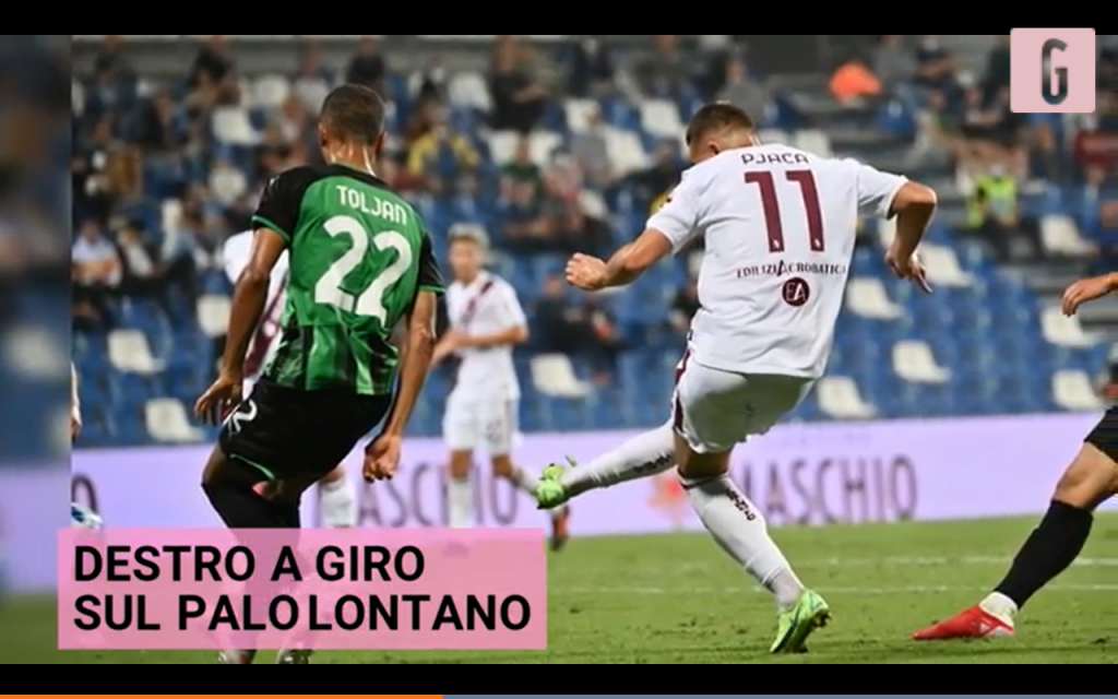 pjaca video gazzetta sassuolo-torino