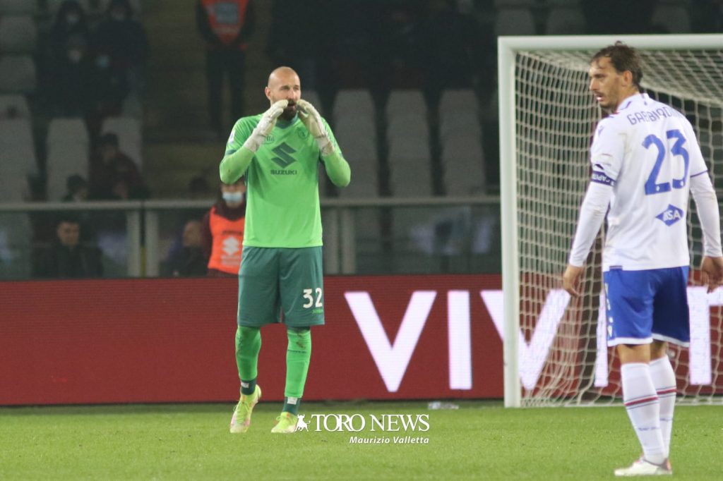 Torino Sampdoria Vanja Milinkovic Savic Gabbiadini