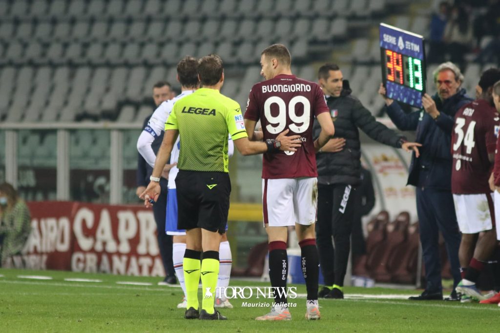 Torino Sampdoria Buongiorno