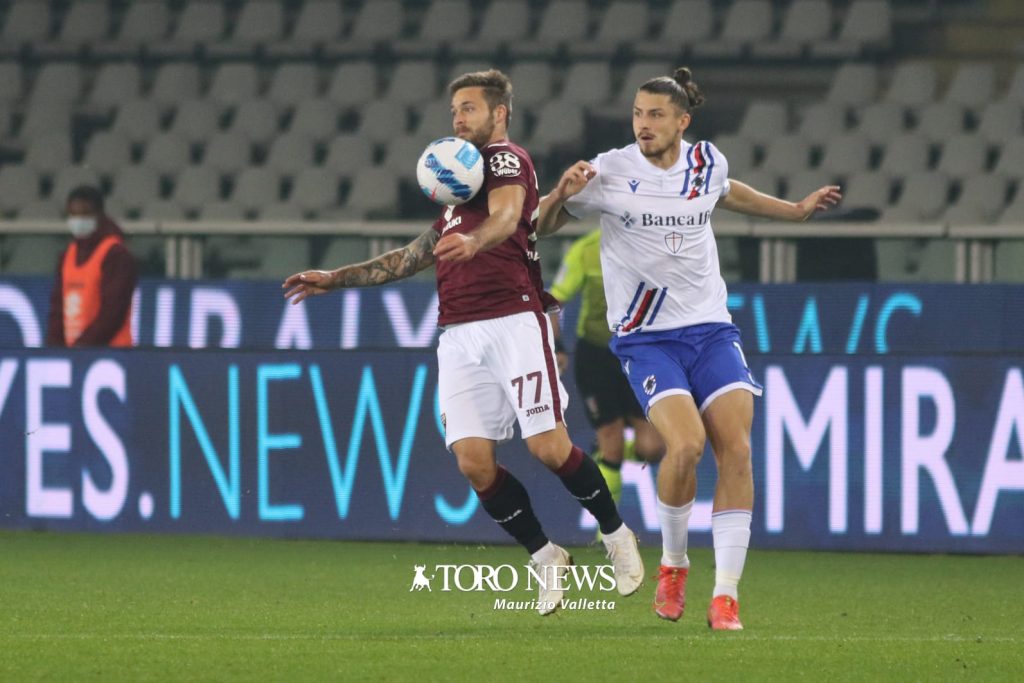 Torino Sampdoria Linetty Dragusin