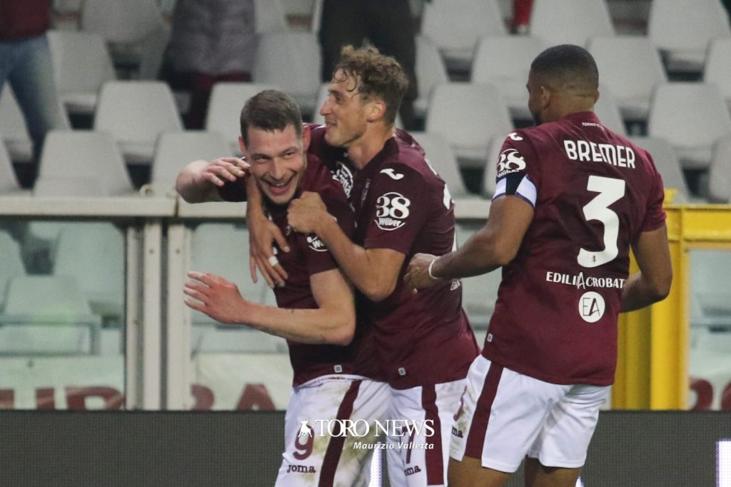 Torino Sampdoria Belotti Vojvoda Bremer