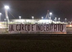 striscioni derby