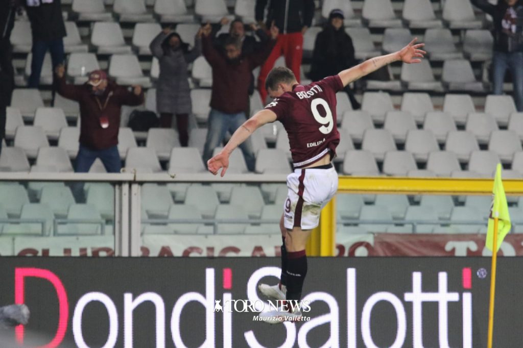 Torino Sampdoria esultanza Belotti