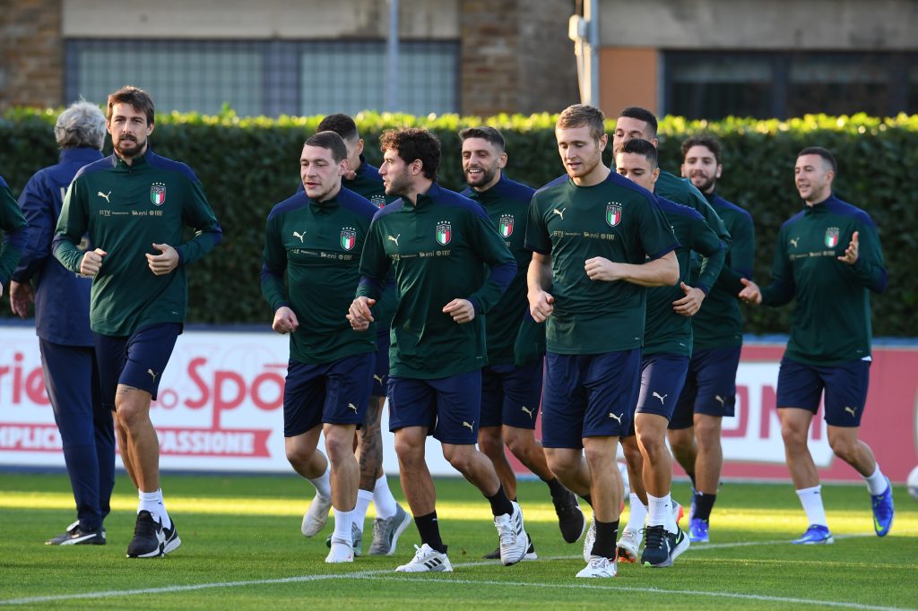 Italy Training Session &amp; Press Conference