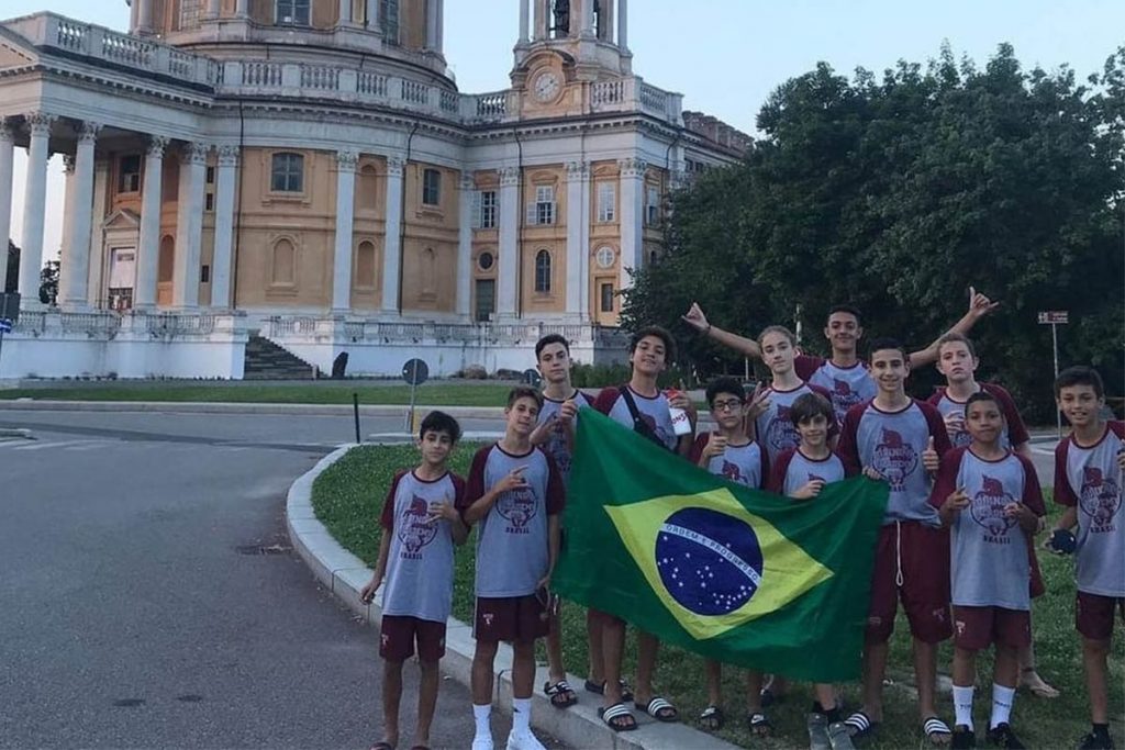 Torino academy Brasile a Superga