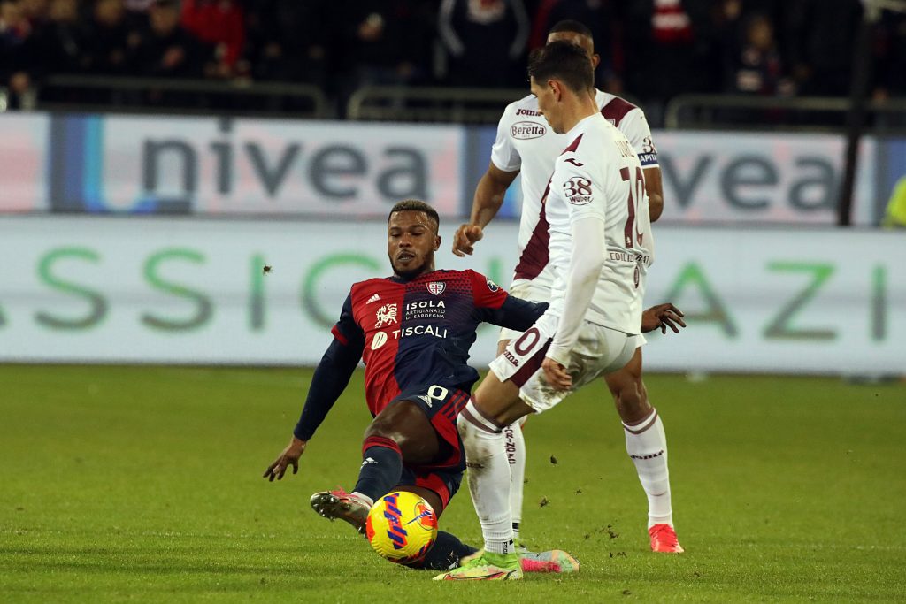 Lukic Cagliari Calcio v Torino FC - Serie A