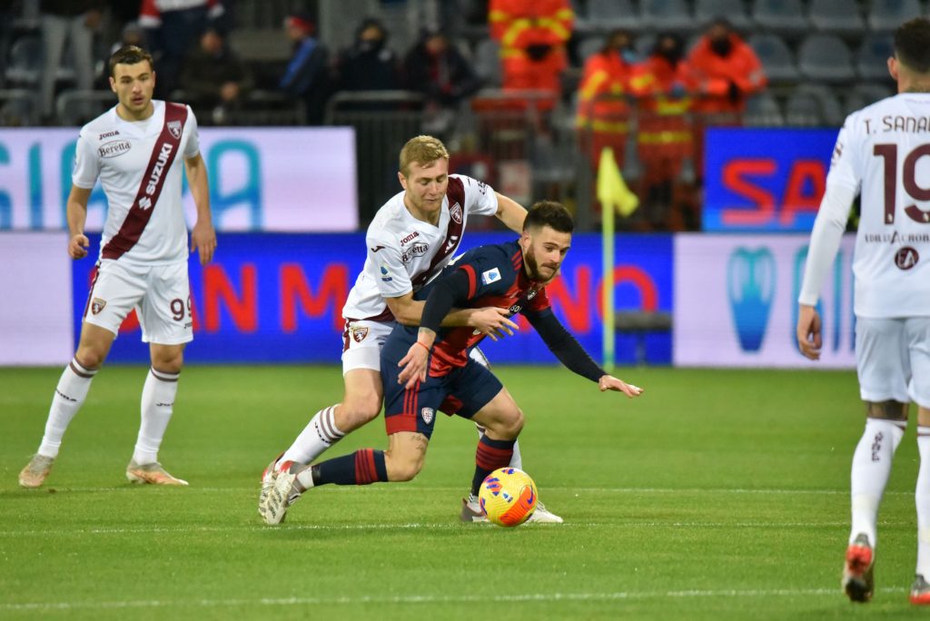 Cagliari-Torino Buongiorno Pobega Nandez
