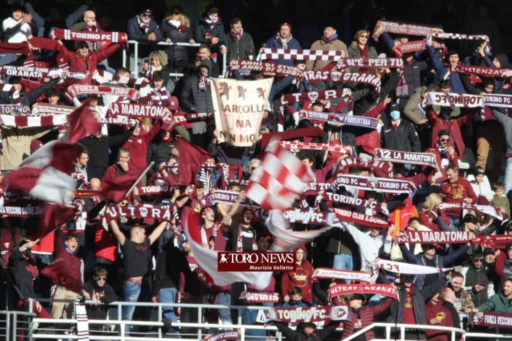 Torino-Bologna, tifosi Torino stadio Olimpico "Grande Torino"