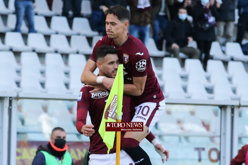 Torino-Bologna, Sanabria e Lukic