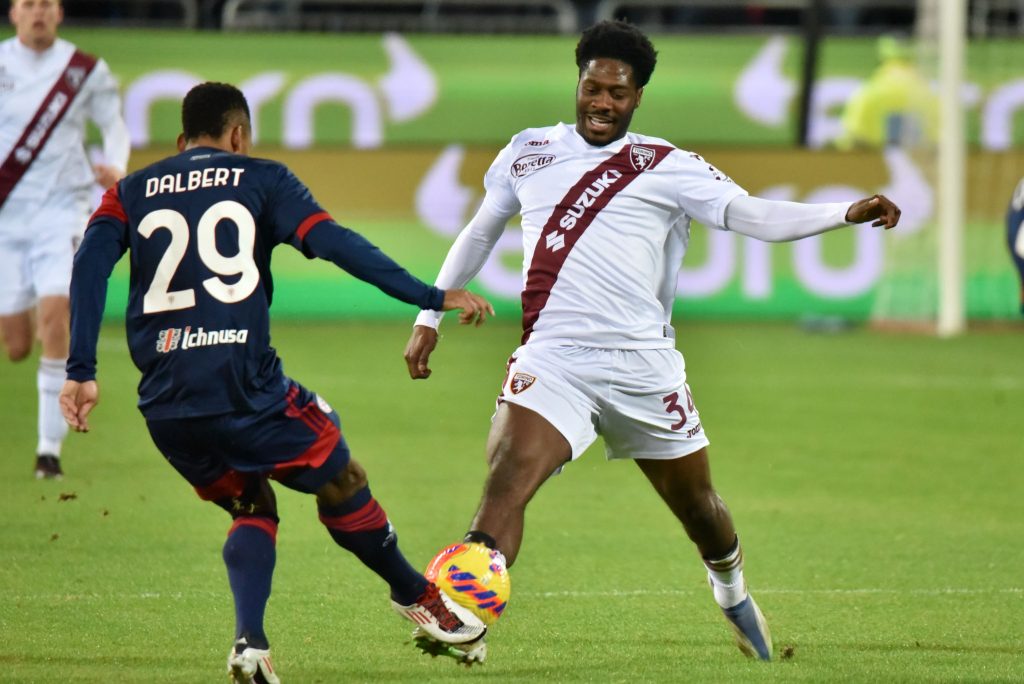 Cagliari-Torino Aina Dalbert