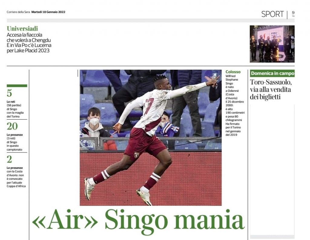 corriere singo