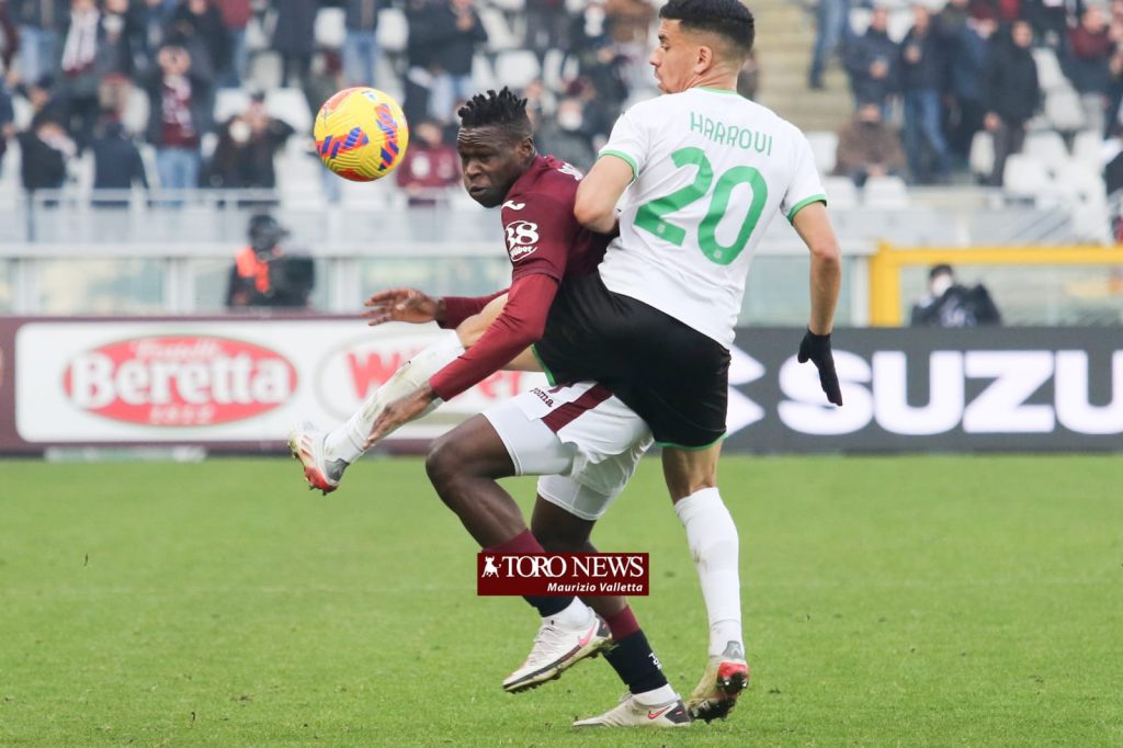 Torino Sassuolo Singo Harroui