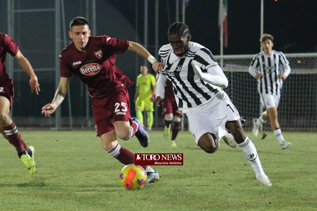 Primavera Torino-Juventus Dellavalle vs Iling-Junior