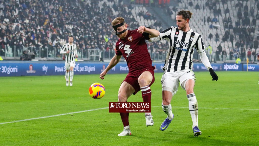 Juventus-Torino, Pobega vs Rabiot