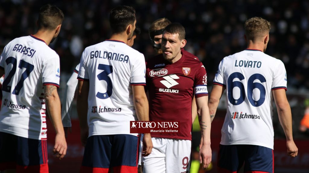 Torino Cagliari Belotti Goldaniga Grassi Lovato