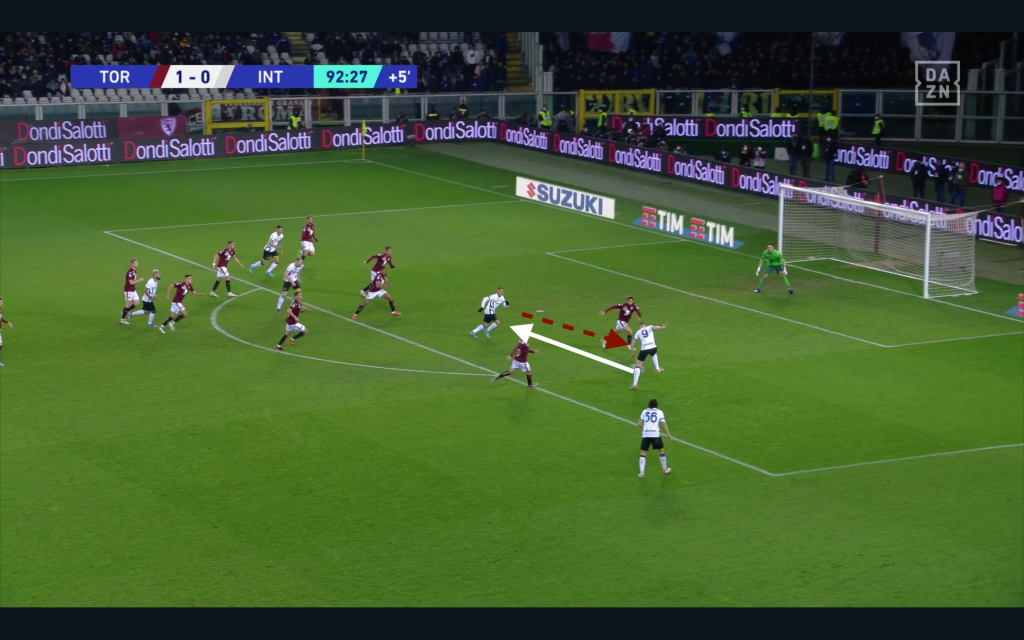 Torino-Inter Analisi gol 6
