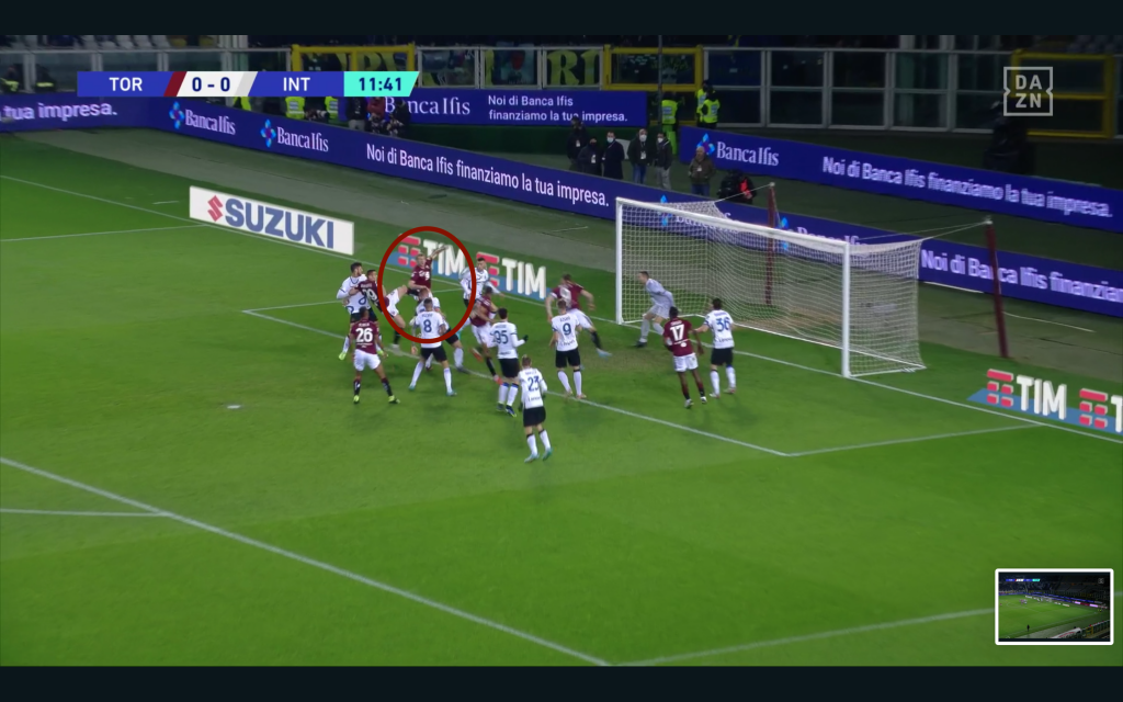 Torino-Inter Analisi gol 2