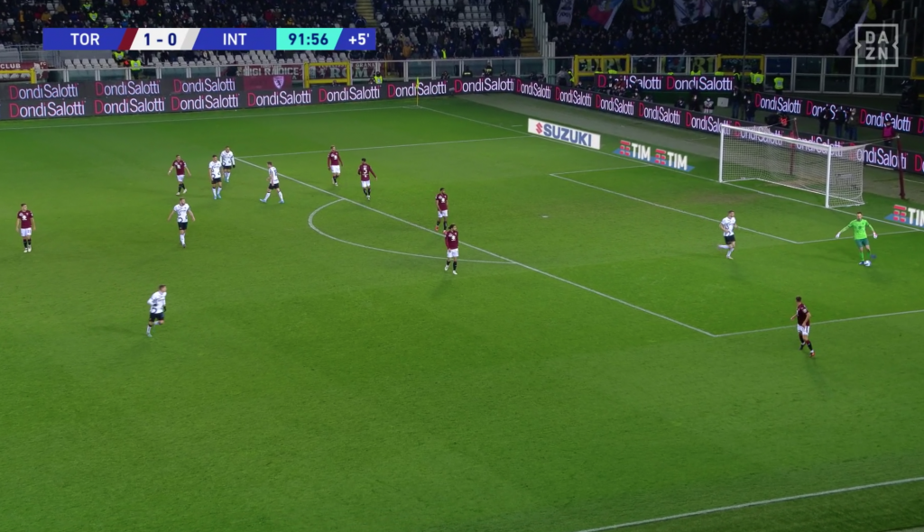Torino-Inter Analisi gol 2