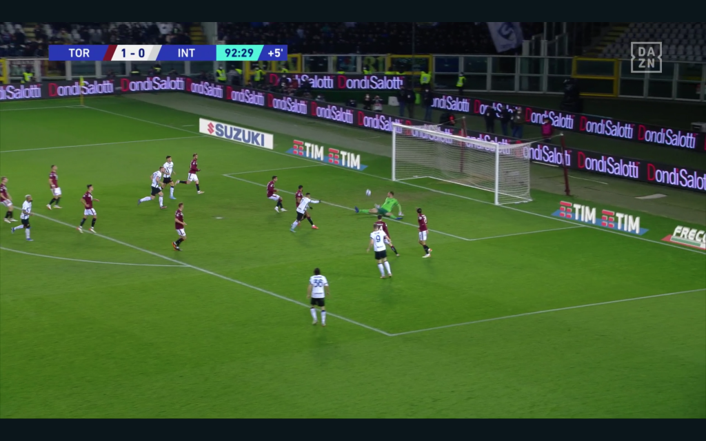 Torino-Inter Analisi gol 7