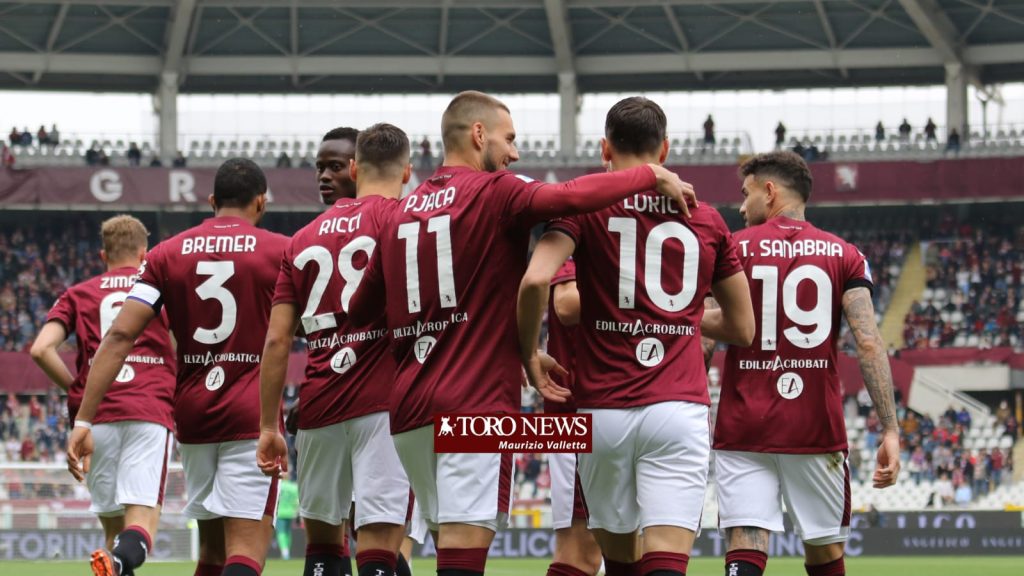 Torino Spezia esultanza lukic pjaca