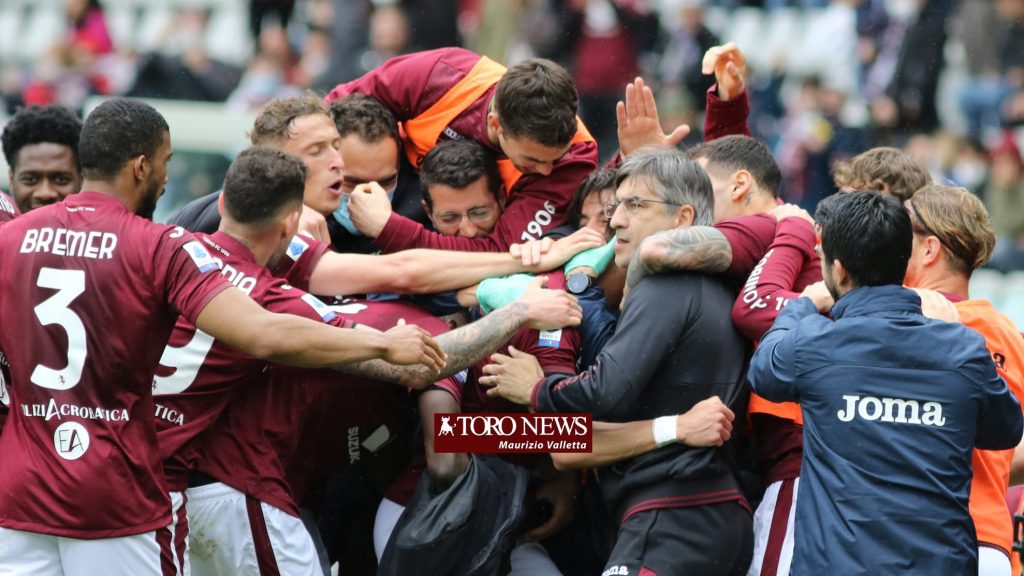 Torino Spezia Juric Lukic esultanza