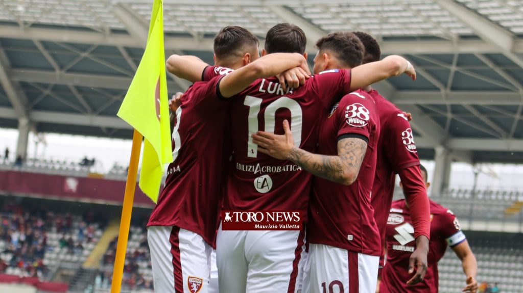 Torino Spezia esultanza Lukic