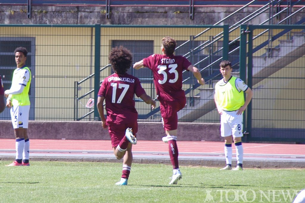 _Torino-Verona Primavera Esultanza